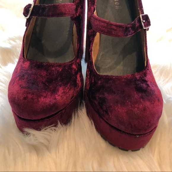 Jeffrey Campbell Platform Mary Jane Adorlee Heels - Picture 6 of 12